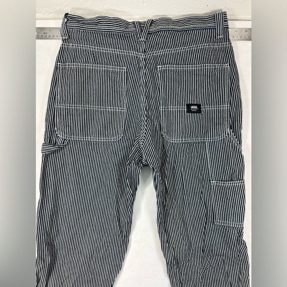 Vans Drill Chore Carpenter Jeans | Navy Blue and White Striped Carpenter Jeans - Picture 7 of 7